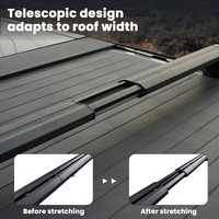 Crossbars Roof Rack Cargo Rack Rails Tesstudio-OEM Telescoping(2pcs) For Tesla Cybertruck