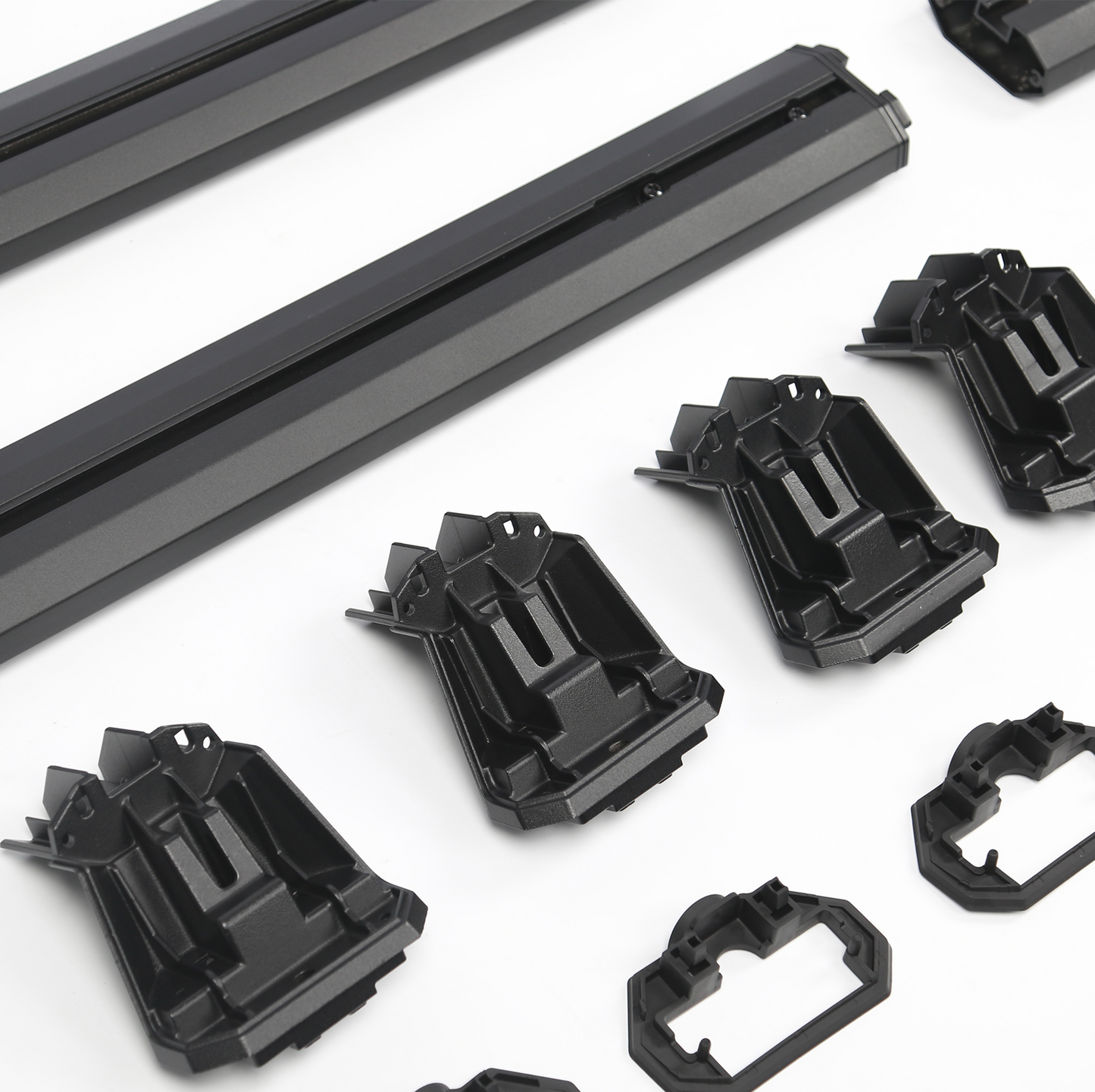 Crossbars Roof Rack Cargo Rack Rails Tesstudio-OEM Telescoping(2pcs) For Tesla Cybertruck