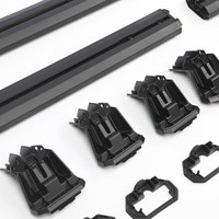 Crossbars Roof Rack Cargo Rack Rails Tesstudio-OEM Telescoping(2pcs) For Tesla Cybertruck