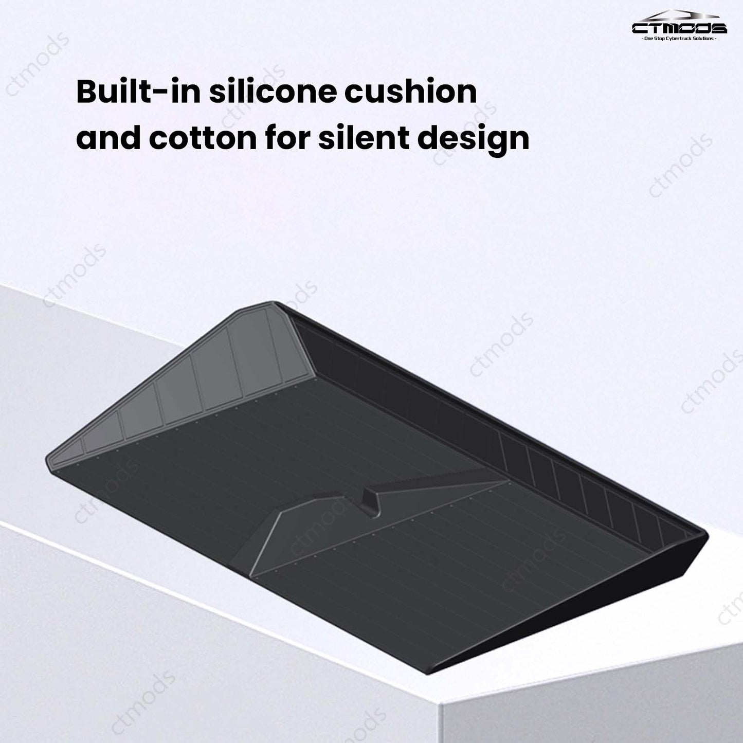 Lower LCD Screen Organizer Cybertruck Accessories CTmods