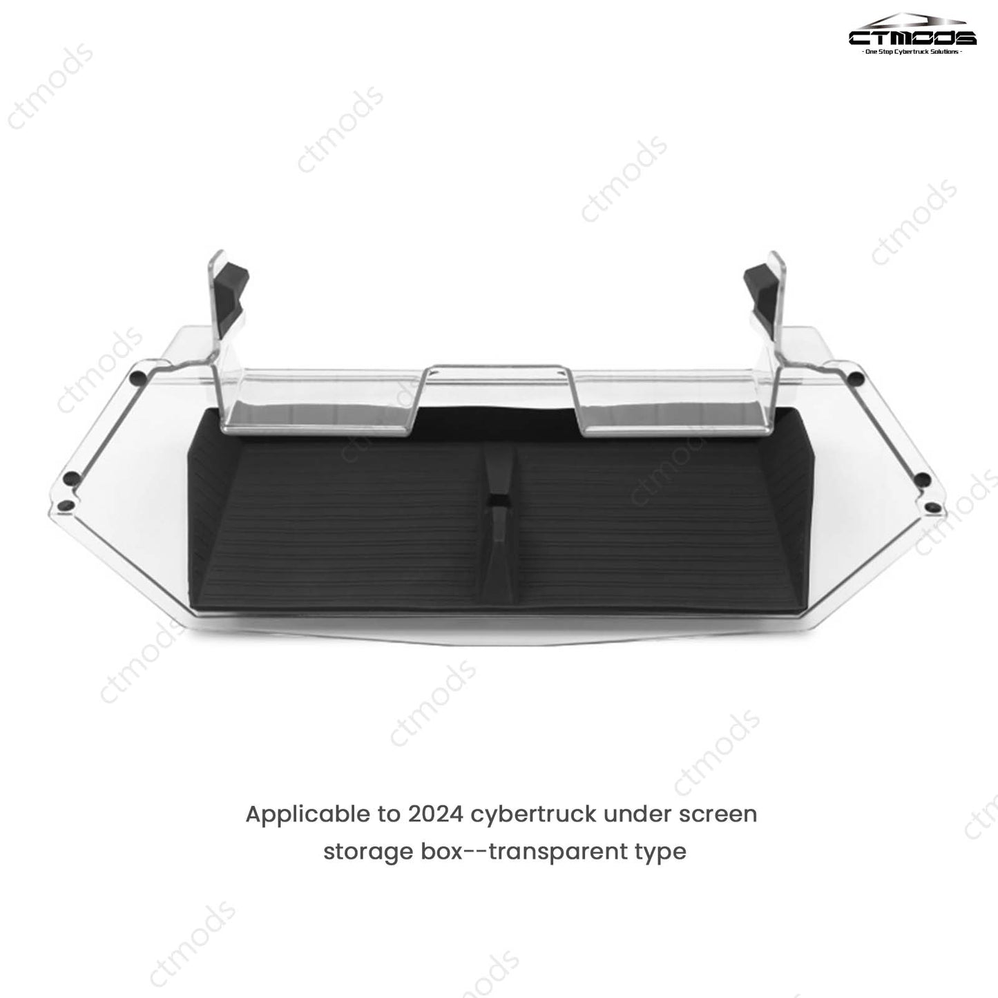 Lower LCD Screen Organizer Cybertruck Accessories CTmods