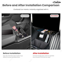 Lower LCD Screen Organizer Cybertruck Accessories CTmods