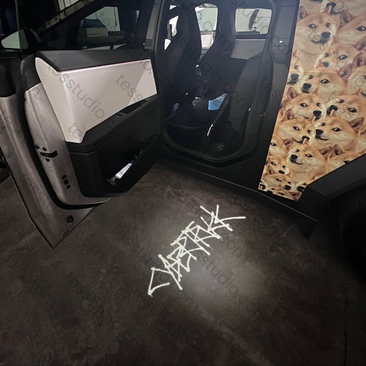 Projection Lights Cybertruck Welcome Puddle Lights For Tesla Cybertruck