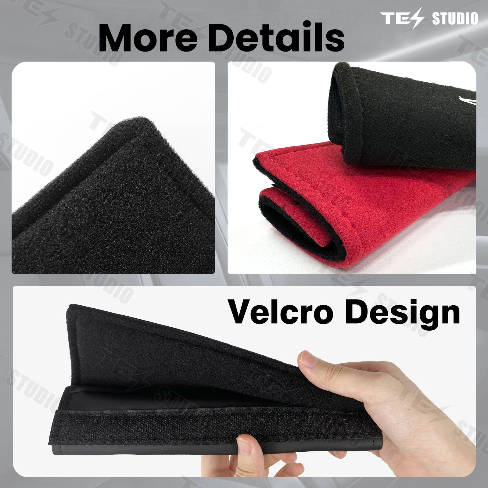 Tesla Cybertruck Seat Belt Covers Comfort Shoulder Neck Protector