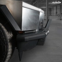 Tesla Cybertruck Steel Front Bumper with Black Texture | CTmods