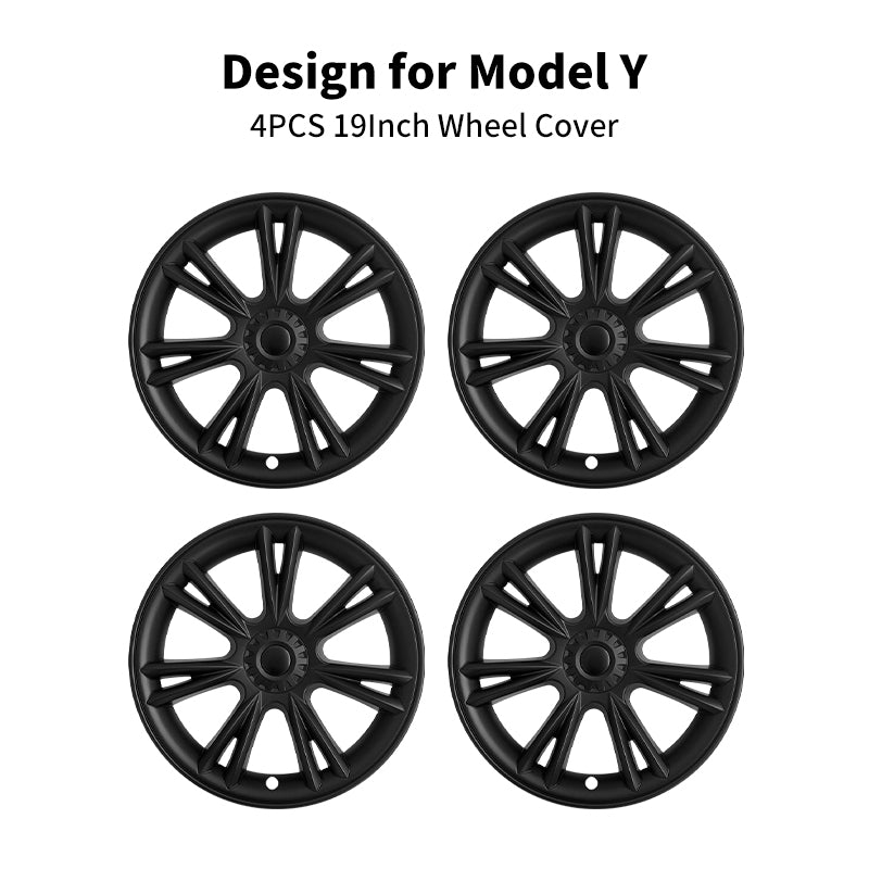 Hub Caps 19'' Sport Style Wheel Cover（2020-2024 Year）For Tesla Model Y