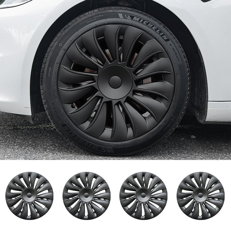 Protector Cover Kit 19'' Classic Storm Style Wheel Cover (2020-2024 Year)For Tesla Model Y