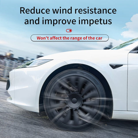 Protector Cover Kit 19'' Classic Storm Style Wheel Cover (2020-2024 Year)For Tesla Model Y