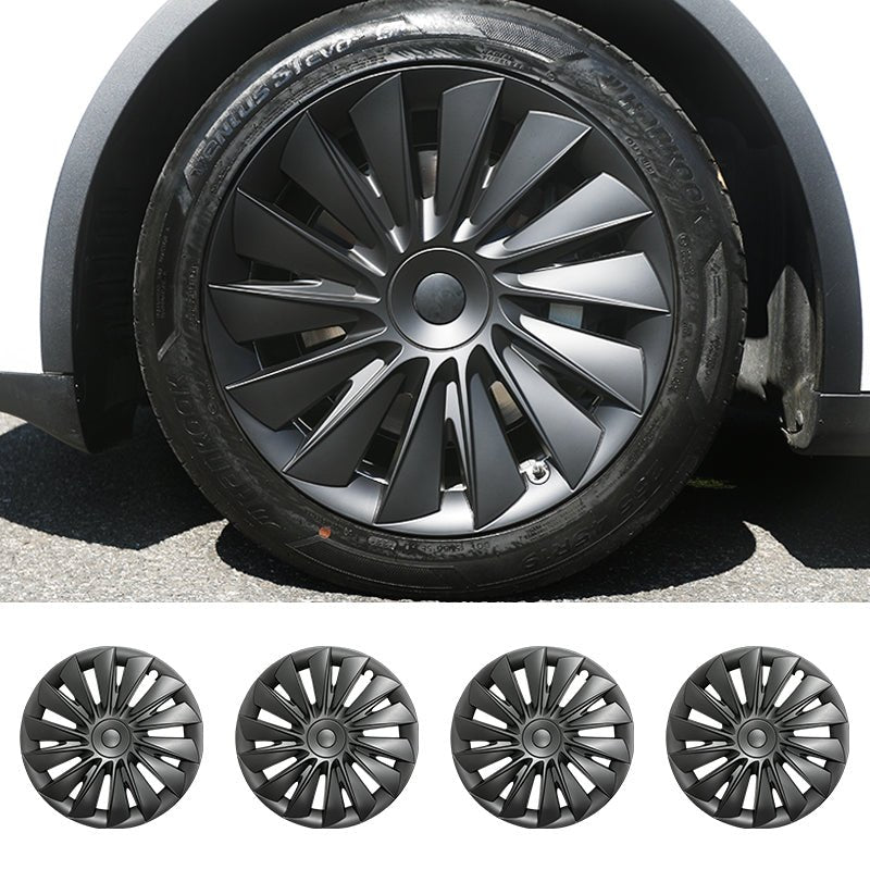 Wheel Cap Covers 19'' New Blade Style Wheel Cover (2020-2024 Year) For Tesla Model Y