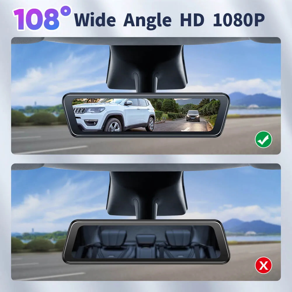 S82 Streaming Rearview Mirror  with Night Vision For Tesla Model 3/Y/3 Highland/Model Y Juniper