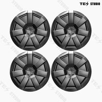 Cybertruck Wheel Covers Original Matte Black (Set of 4) Tesstudio®