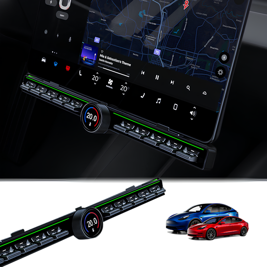 Magic Rotating Button Docking Station For Tesla Model Y Juniper