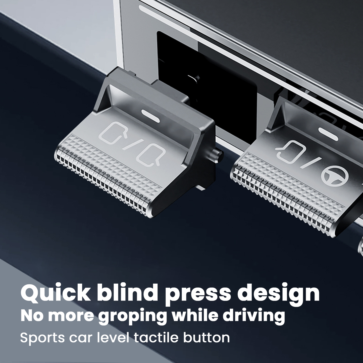 Tesstudio Magic Rotating Button Docking Station for Tesla Model 3/Y/Highland Model Y Juniper 2.0