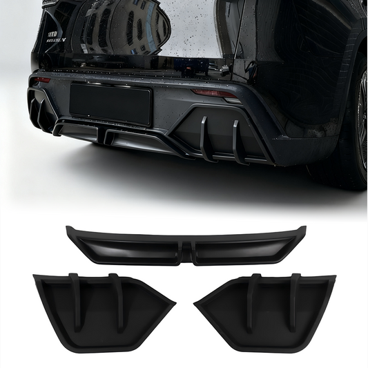 Tesstudio Rear Bumper Spoiler For Model Y Juniper Sleek Protection & Aerodynamic Upgrade