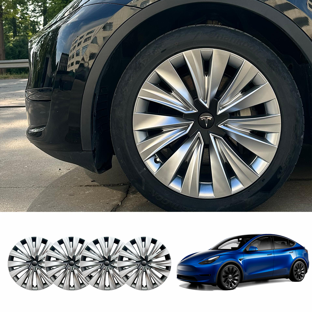 Tesstudio Tesla Model Y (2020-2024)19'' X-Style C Wheel Covers – Aerodynamic Protection & Stylish Upgrade