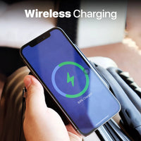 10,000mAh 5-in-1 Power Bank + Free Case, Portable Charger with Built-in Lightning Cable and Foldable AC Plug, 20W Max Compact Battery Pack（Travel Pro Bundle）