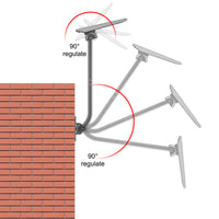 Starlink V5 Roof & Wall Mount - 180° Tilt Adjustment