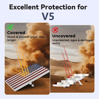 Starlink V5 Silicone Protective Case - U.S. Flag Design