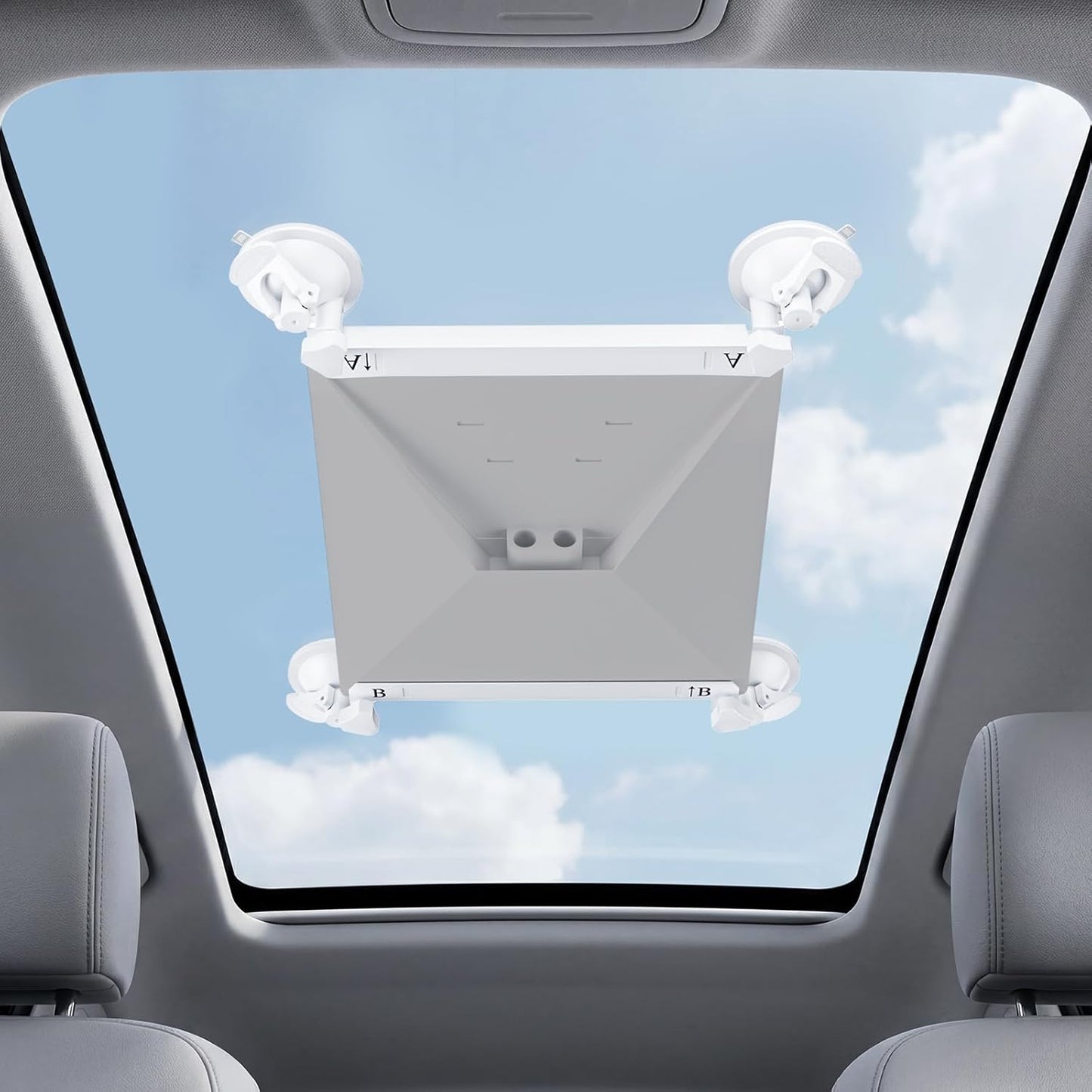 White Starlink Mini window and sunroof suction mount color option