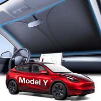 Parasol plegable con aislamiento térmico 2026 con bolsa de almacenamiento, para Model S/X/3/Y