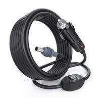 Car Charger to DC Cable with Switch for Starlink Mini (10ft/3M)