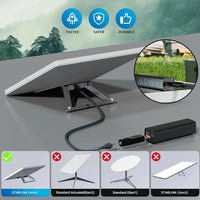 USB-C Male to DC Female Power Cable Adapter for Starlink Mini