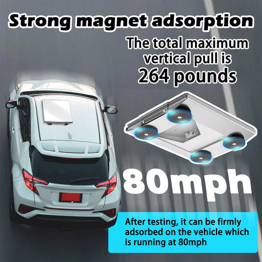 Starlink Mini Magnetic Flat Mount Kit with PC Cover Plate — 264 lbs Load Capacity