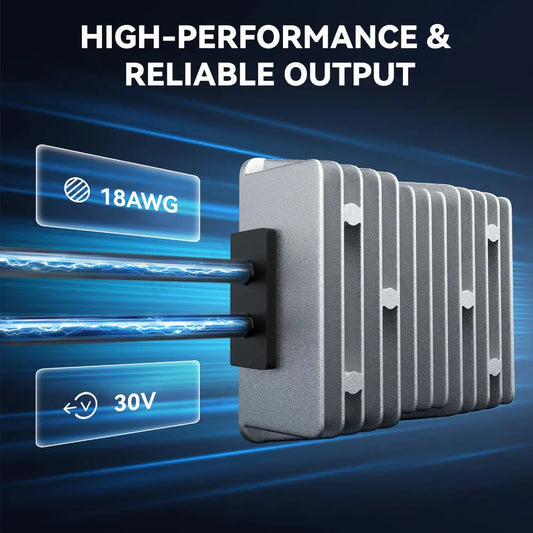 Car Charger 10-28V to 30V DC Power Adapter with Female Plug for Starlink Mini