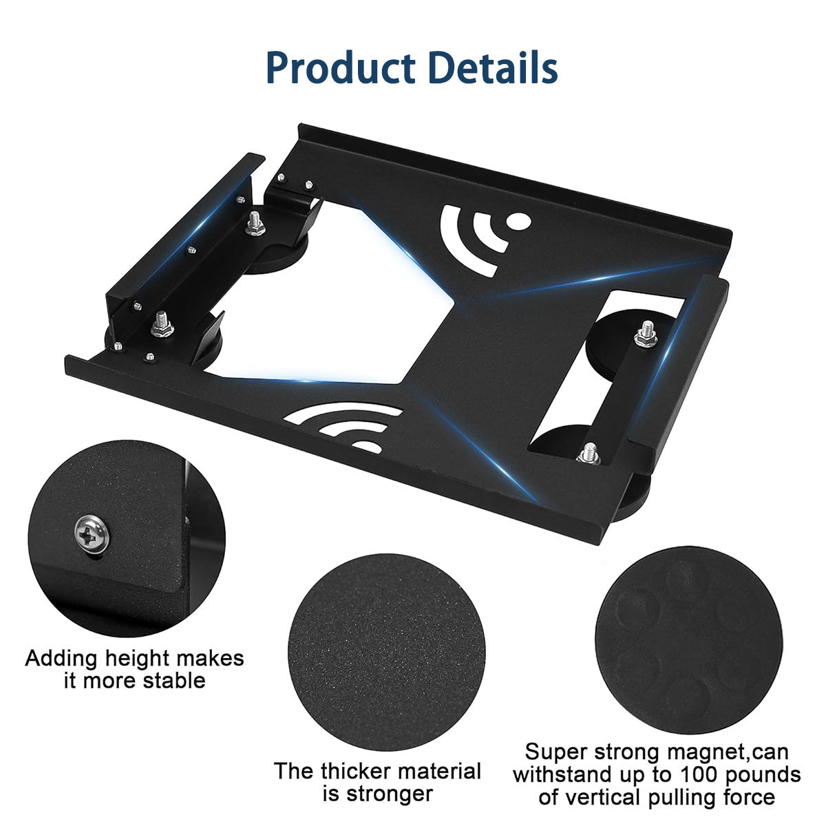 Magnetic Quick-Release Car Roof Mount for Starlink Mini