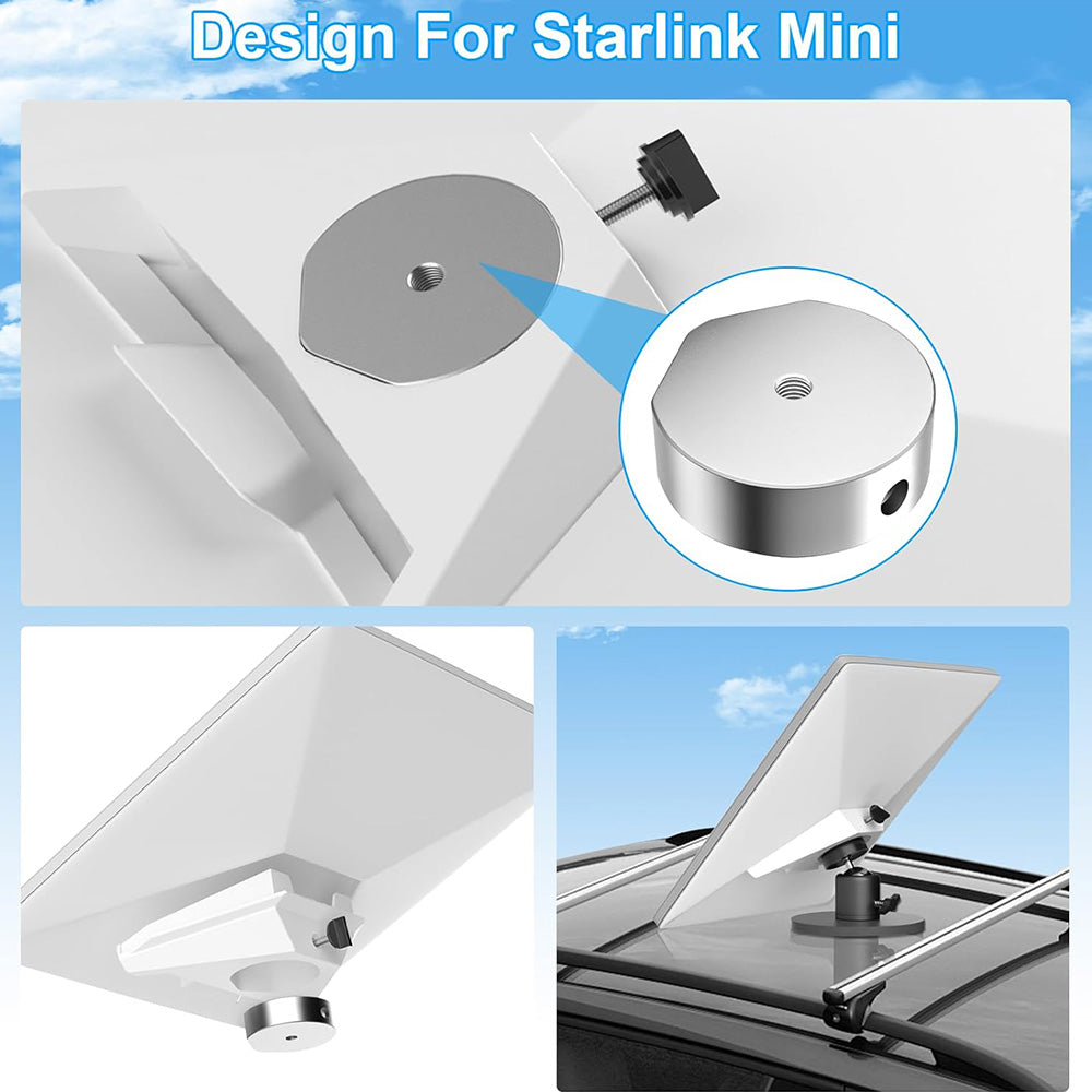Adjustable Magnetic Car Mount for Starlink Mini