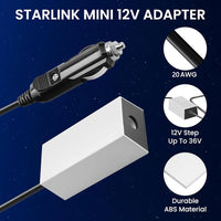 Car Charger 12V-36V DC Power Adapter for Starlink Mini