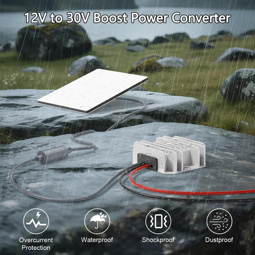 12V/24V to 30V Converter with Female Plug for Starlink Mini