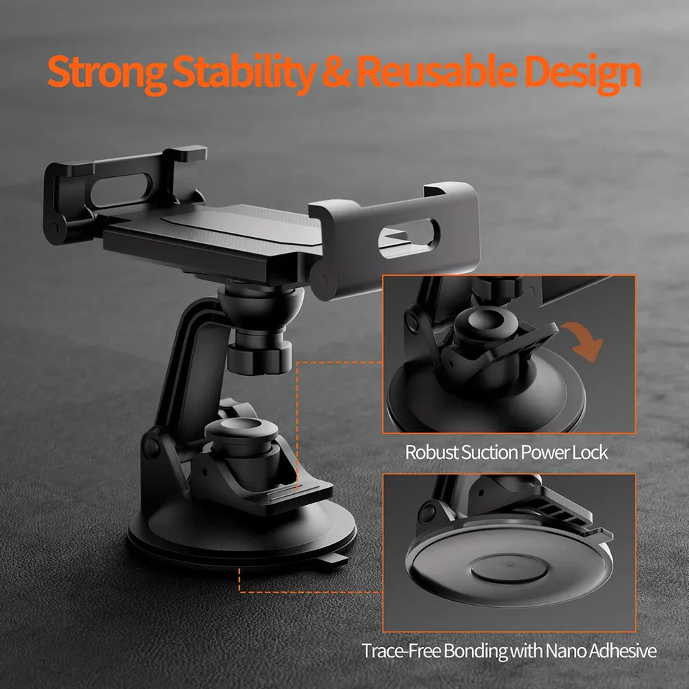 360° Adjustable Suction Cup Mount for Starlink Mini