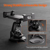 360° Adjustable Suction Cup Mount for Starlink Mini