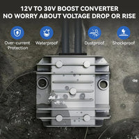 Car Charger 10-28V to 30V DC Power Adapter with Female Plug for Starlink Mini