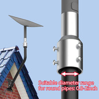 Snap Adjustable Pipe Adapter for Starlink Gen 2