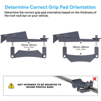 Roof Rack Mobility Square Pole Mount for Starlink Mini