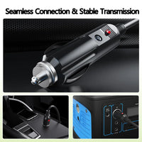 Car Charger to DC Cable with Switch for Starlink Mini (10ft/3M)