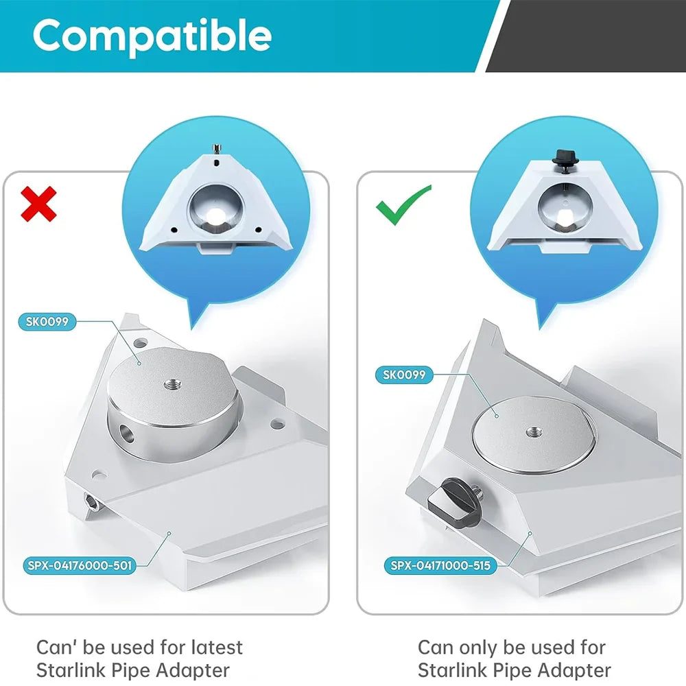 Adjustable Magnetic Car Mount for Starlink Mini