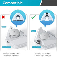 Adjustable Magnetic Car Mount for Starlink Mini