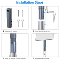 Aluminum Pipe Mount Adapter for Starlink Gen 2 Dish