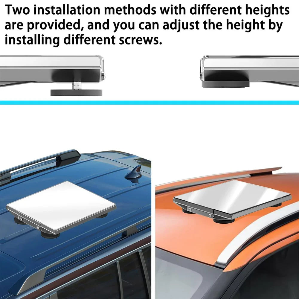 Starlink Mini Magnetic Flat Mount Kit with PC Cover Plate — 264 lbs Load Capacity
