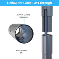 Aluminum Pipe Mount Adapter for Starlink Gen 2 Dish