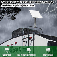 Starlink Mount with Pipe Adapter for Starlink Gen 2