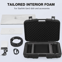 Hard Shell Protective Carrying Case for Starlink Gen 3