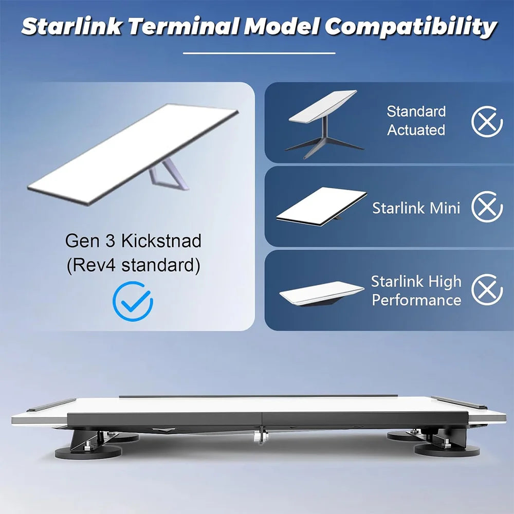 Magnetic Anti-Theft Roof Mount for Starlink Gen 3