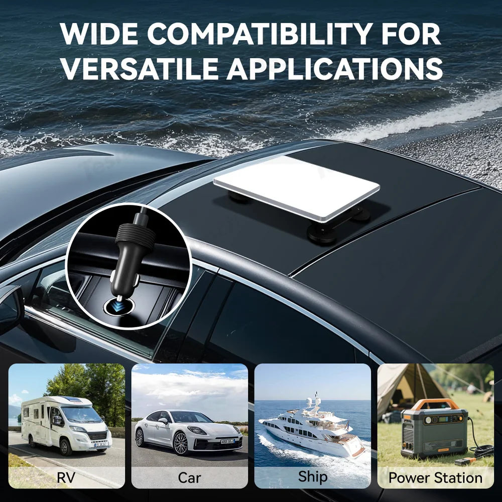 Car Charger 10-28V to 30V DC Power Adapter with Female Plug for Starlink Mini