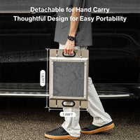 Starlink Mini T-Slot Roof Rack Mount with Stainless Steel Frame & PC Shell Cover