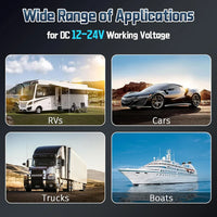 Car Cigarette Lighter DC Power Cable with Switch for Starlink Mini