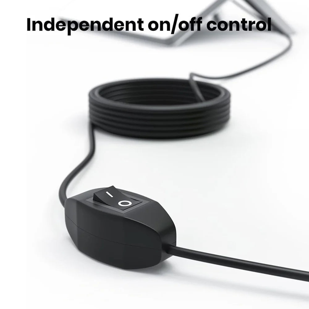 3M/10FT O-Ring DC Charging Cable with Switch (CB8) for Starlink Mini